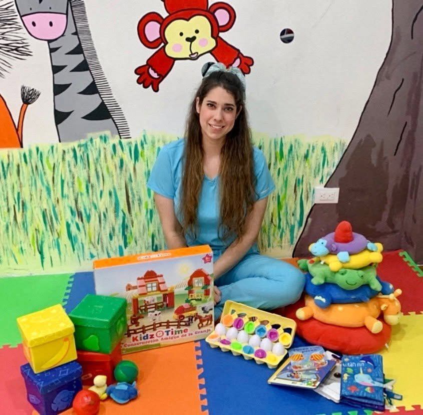 Lic. Andrea Sandoval, terapeuta de lenguaje en Centro LUA